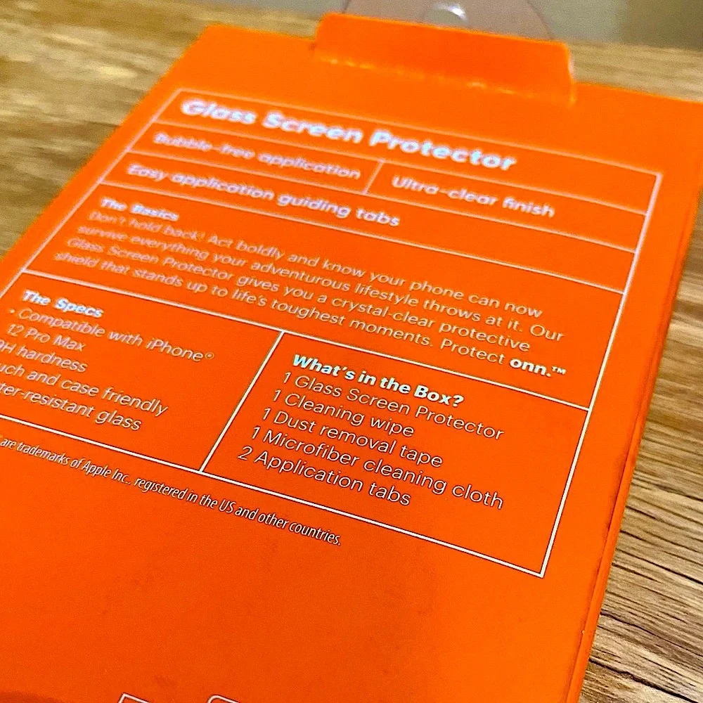 iPhone 12 Pro Max Glass Screen Protector New in Box